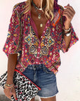 Women’s Summer Button Down Blouse