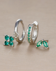 Chic Sophia Earring Set with Classic Shine