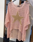 Starry Knit Top with Cozy Fit