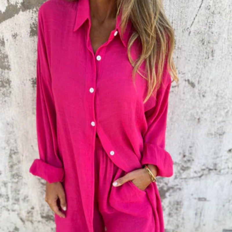 Boho Two Piece Set with Effortless Flair