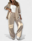Soft Knit 2 Piece Lounge Set for Cozy Wear