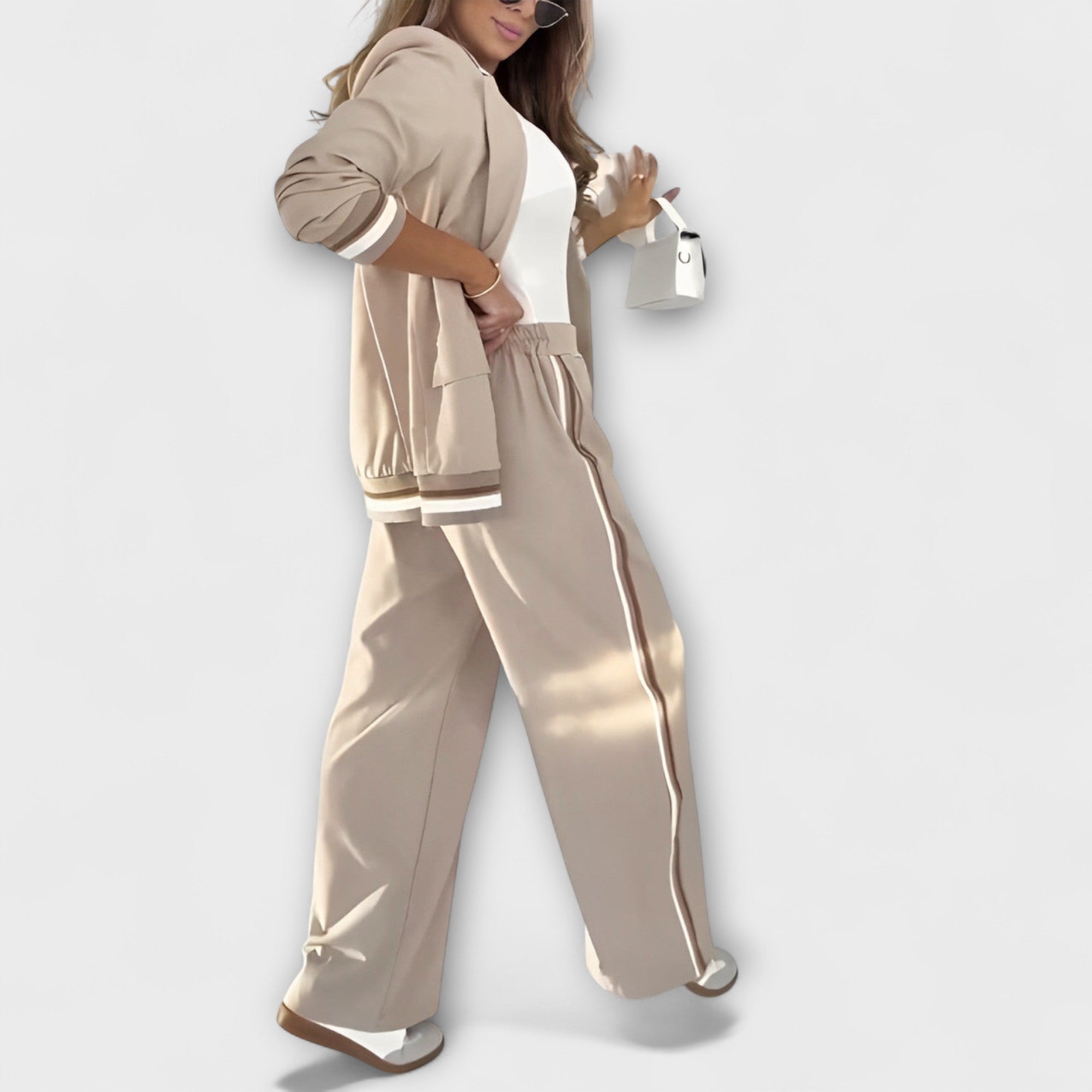 Soft Knit 2 Piece Lounge Set for Cozy Wear