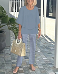 Printed Pants and Top 2 Peice Set