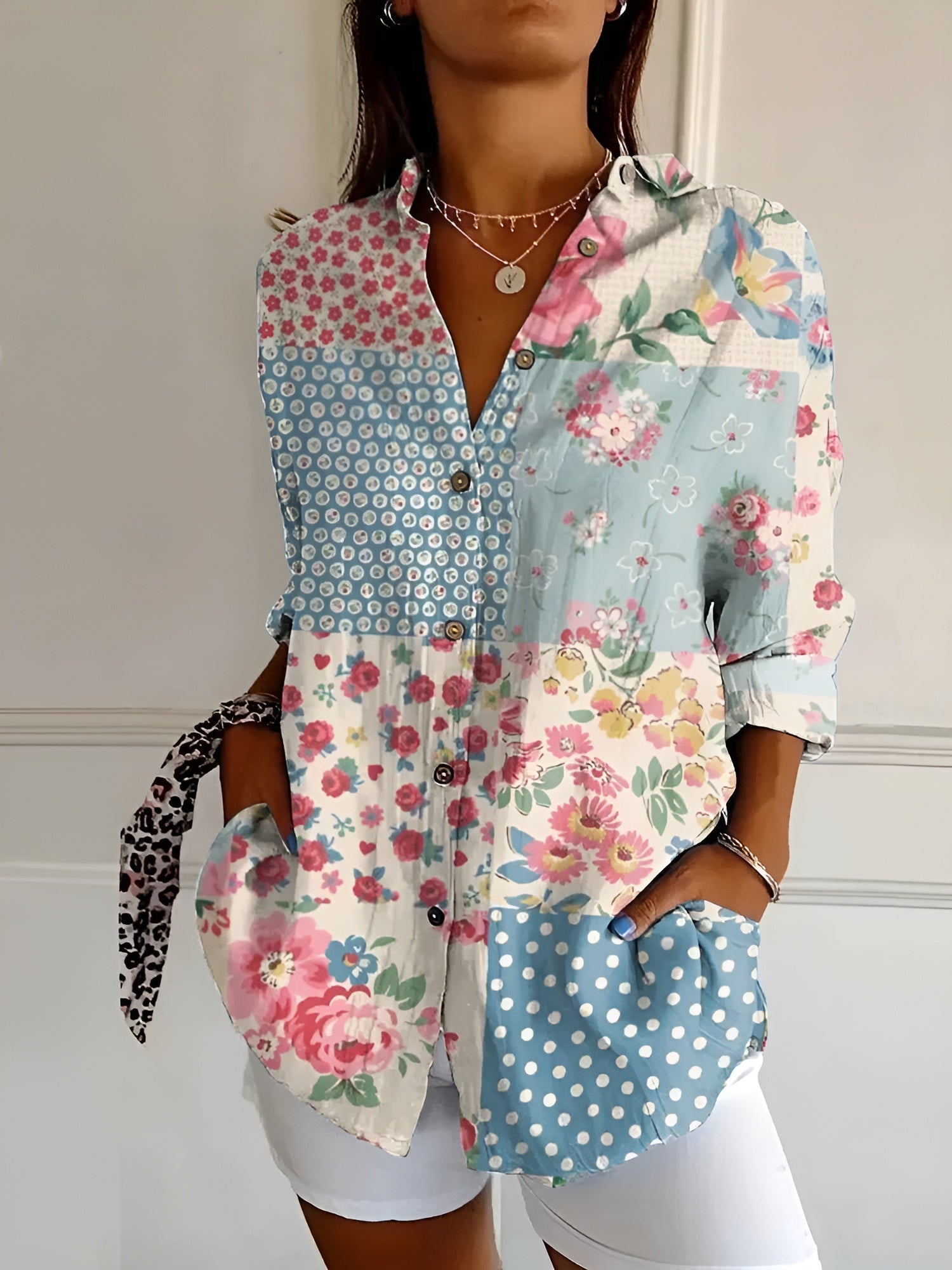 Effortless Elegance Button-Up Blouse