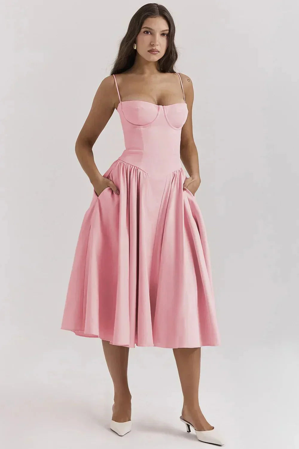 Vintage Cross-Border Fashionable Tank Long Dress