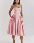 Vintage Cross-Border Fashionable Tank Long Dress