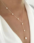 Vintage Pendant Pearls Necklace VIP