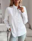 Stylish Polo Blouse with Soft Finish