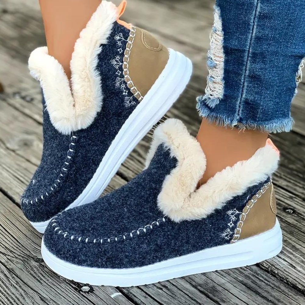 Calliope - Plush Orthopedic Winter Boots for Women