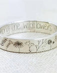 Pressed Dandelion Flower Ring