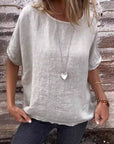 Soft Touch Minimalist Blouse