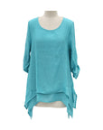 Round Neck Two-Piece Set