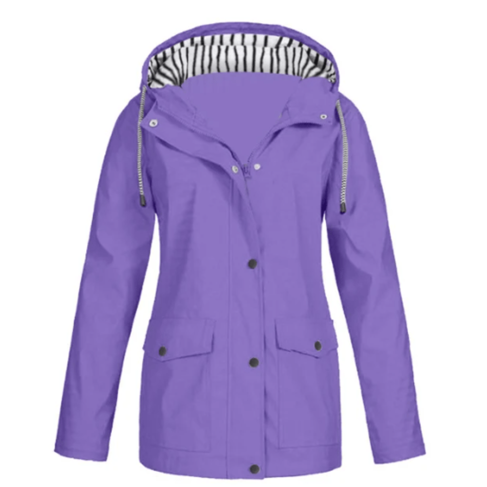 Stylish Women&#39;s Waterproof Raincoat
