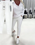 Fashion Stretch Drawstring Pants