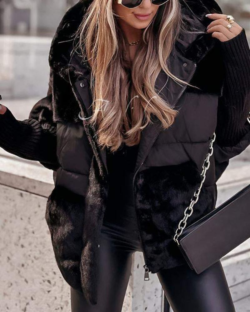 Insulated Thermal Jacket with Hood