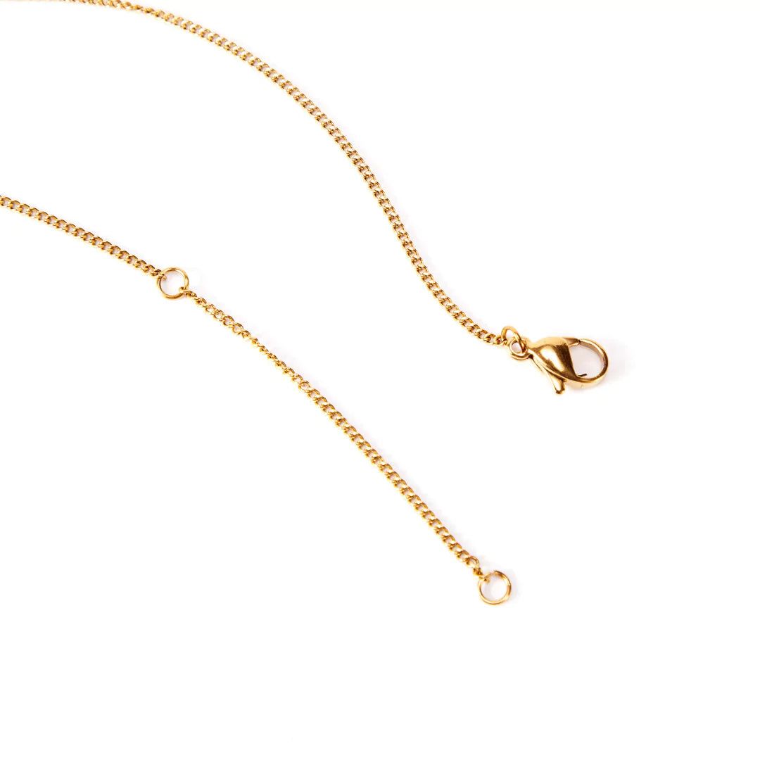 Hug Necklace with Symbolic Embrace Design