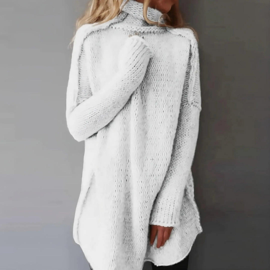 Emma Cozy Knit Pullover with Relaxed Fit