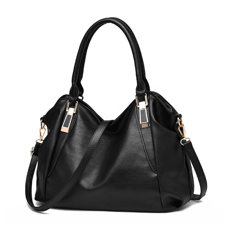 Versatile Leather Bag for Mature Style