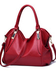 Versatile Leather Bag for Mature Style