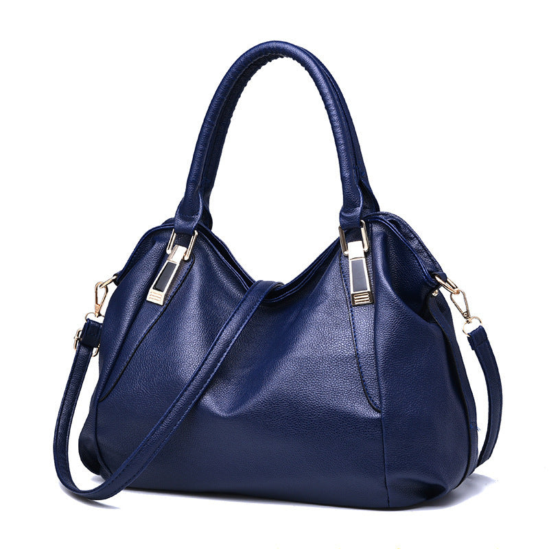 Versatile Leather Bag for Mature Style