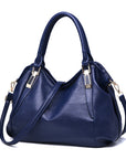 Versatile Leather Bag for Mature Style
