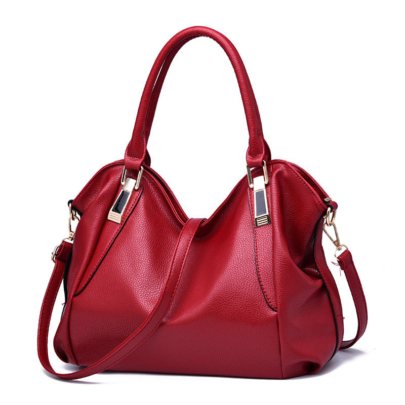 Versatile Leather Bag for Mature Style
