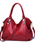 Versatile Leather Bag for Mature Style