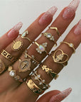 Vintage Unique Ring Set