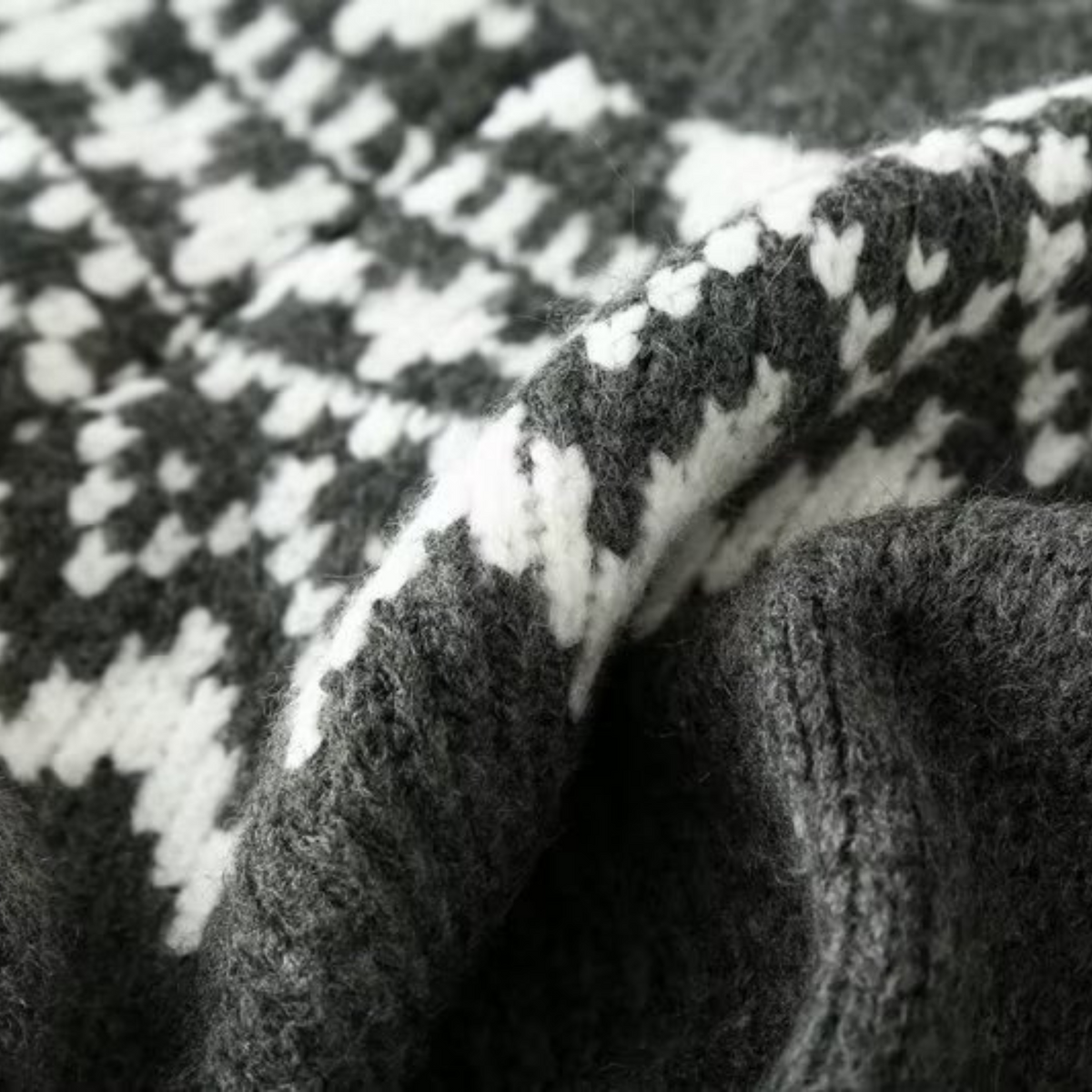 Warm Heavy Knit Wool Jumper