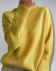 Mary Cozy Turtleneck Knit Sweater