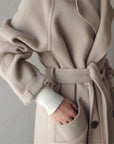 Elegant Wool Coat for Women
