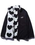 Lightweight Heart Pattern Coat Women