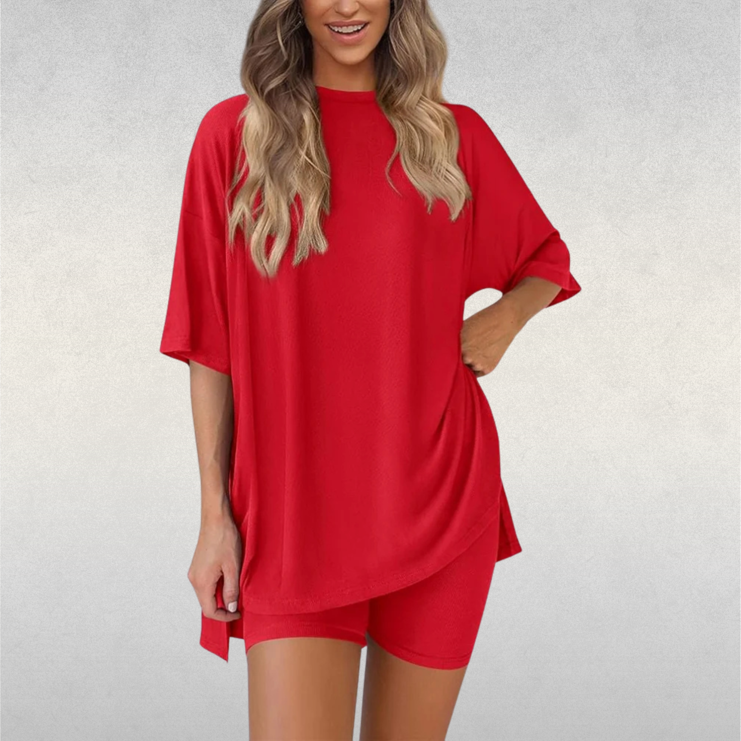 Trendy Matching Set with Modern Fit