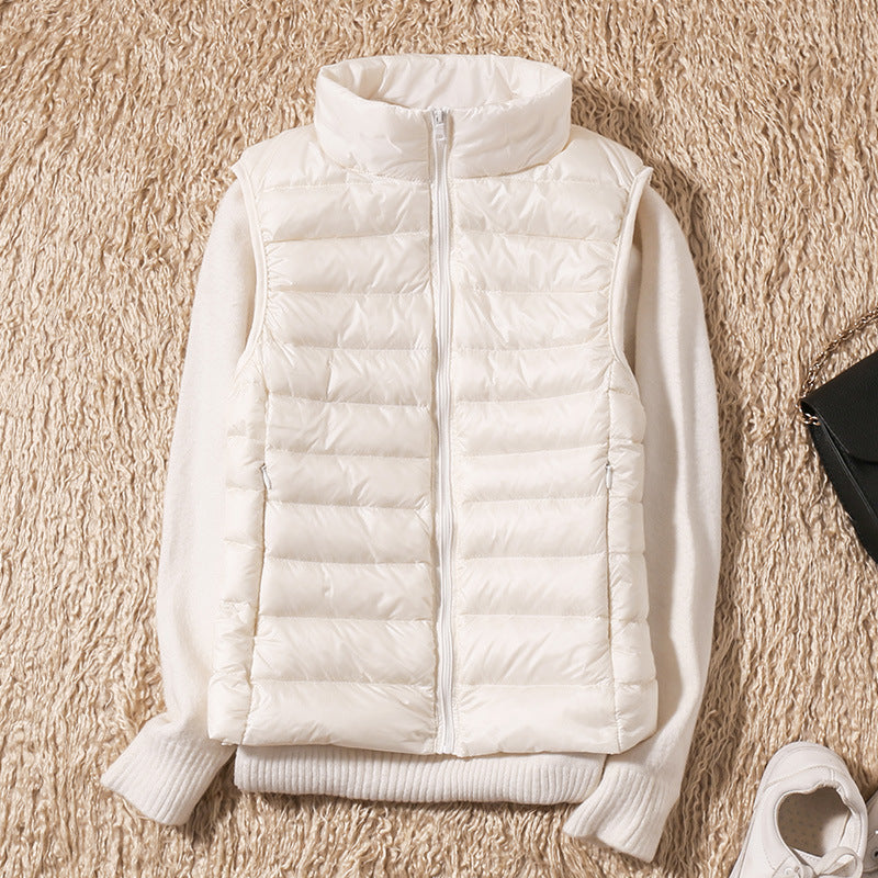 Waterproof Vest with White Duck Down