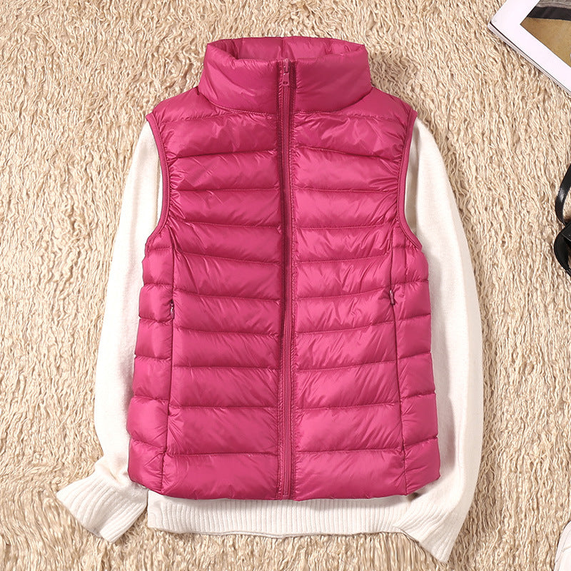 Waterproof Vest with White Duck Down
