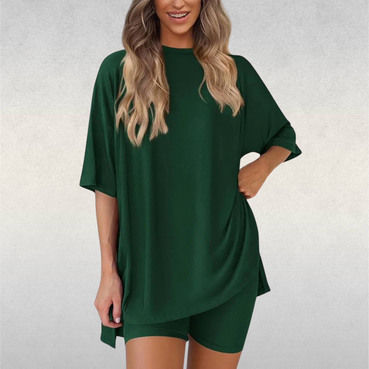 Trendy Matching Set with Modern Fit