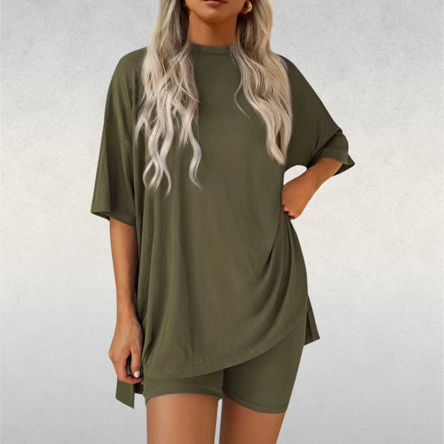 Trendy Matching Set with Modern Fit