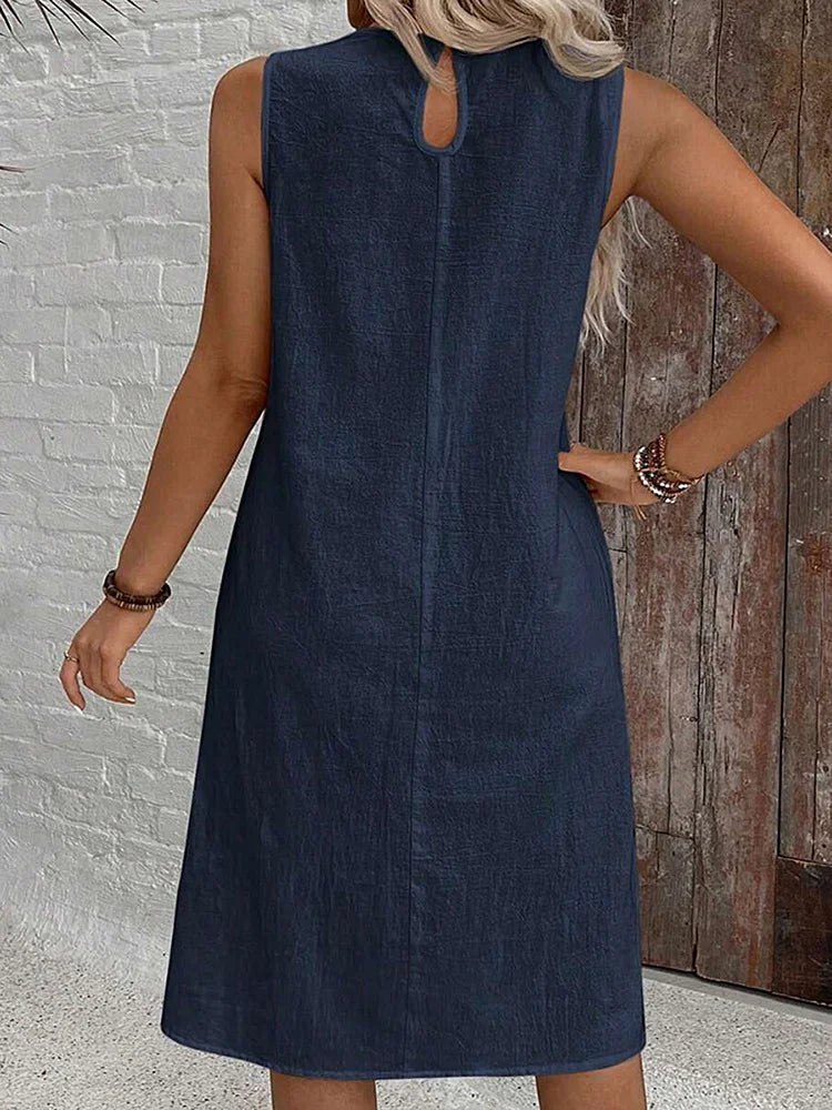 Relaxed Fit Mid-Length Casual Dress