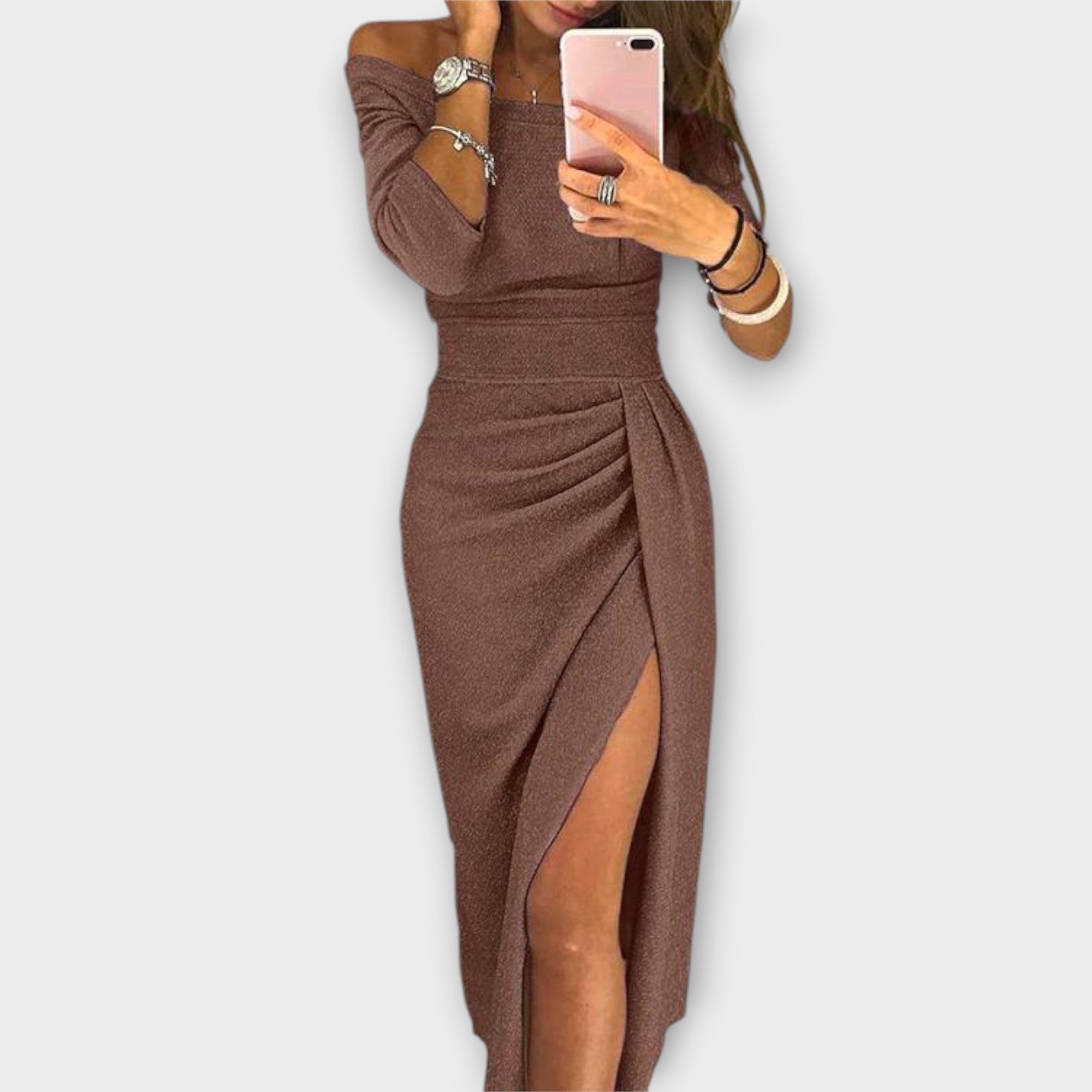 Elegant Strapless Dress – Timeless Silhouette for Summer Weddings or Chic Evening Occasions