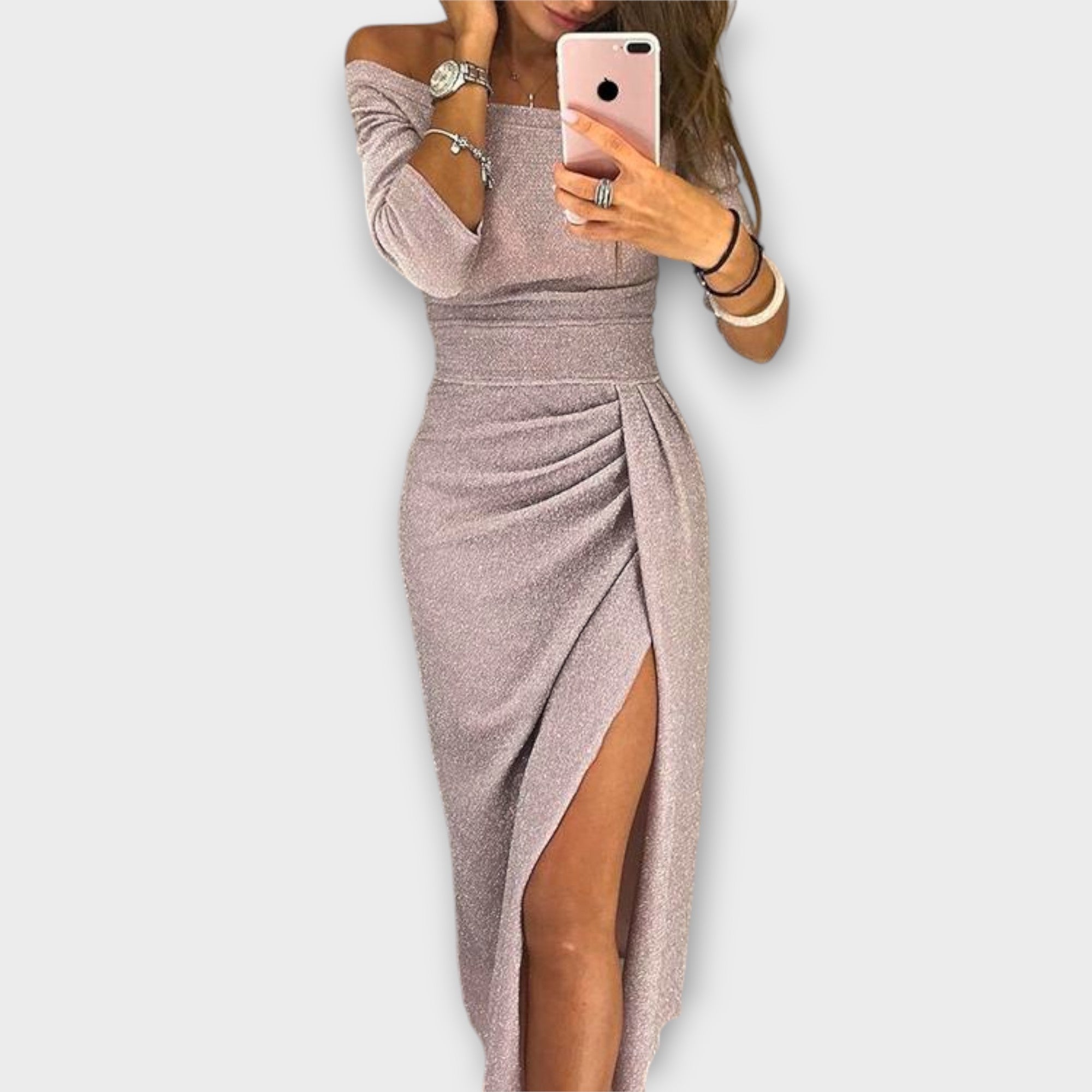 Elegant Strapless Dress – Timeless Silhouette for Summer Weddings or Chic Evening Occasions