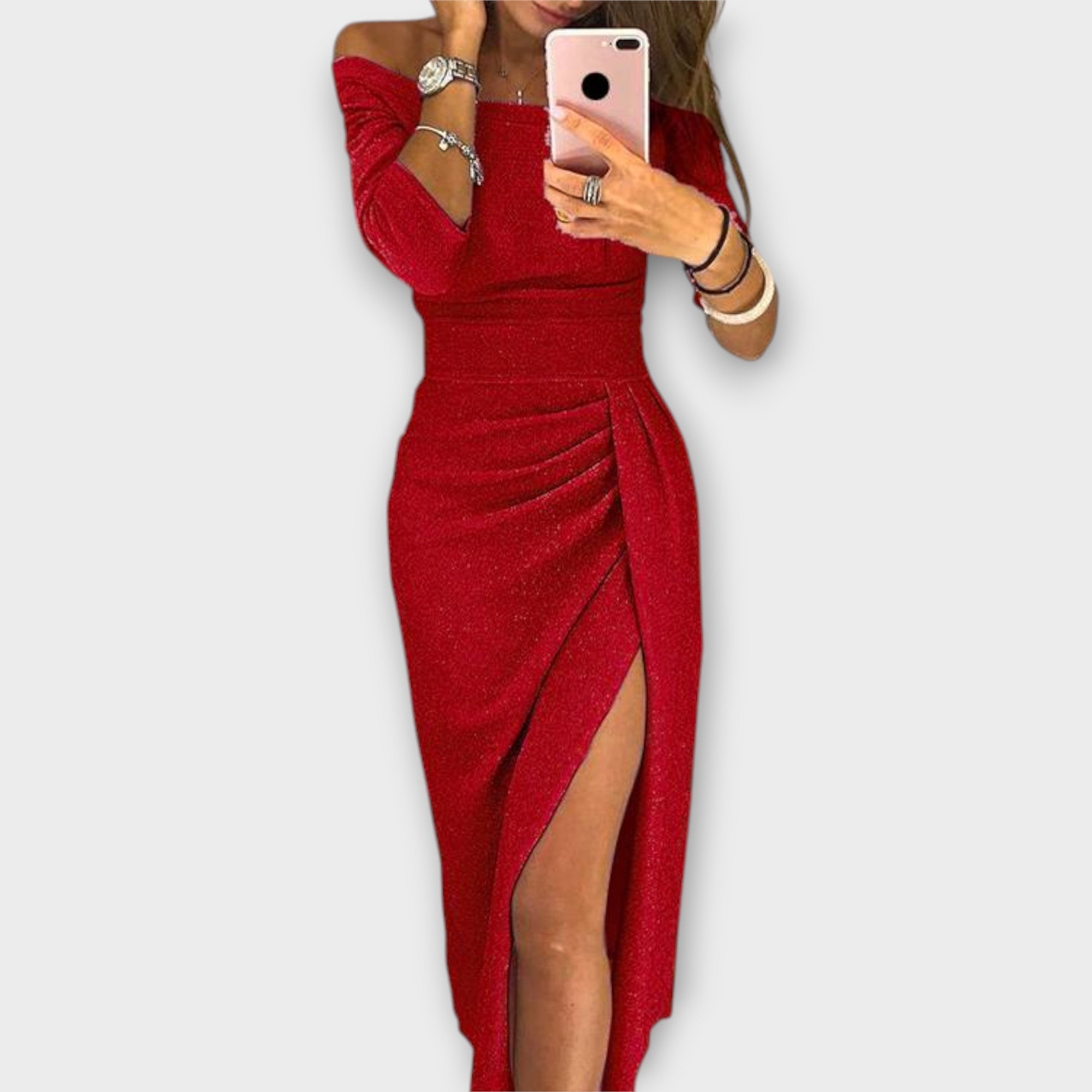 Elegant Strapless Dress – Timeless Silhouette for Summer Weddings or Chic Evening Occasions