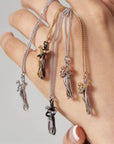 Hug Necklace with Symbolic Embrace Design