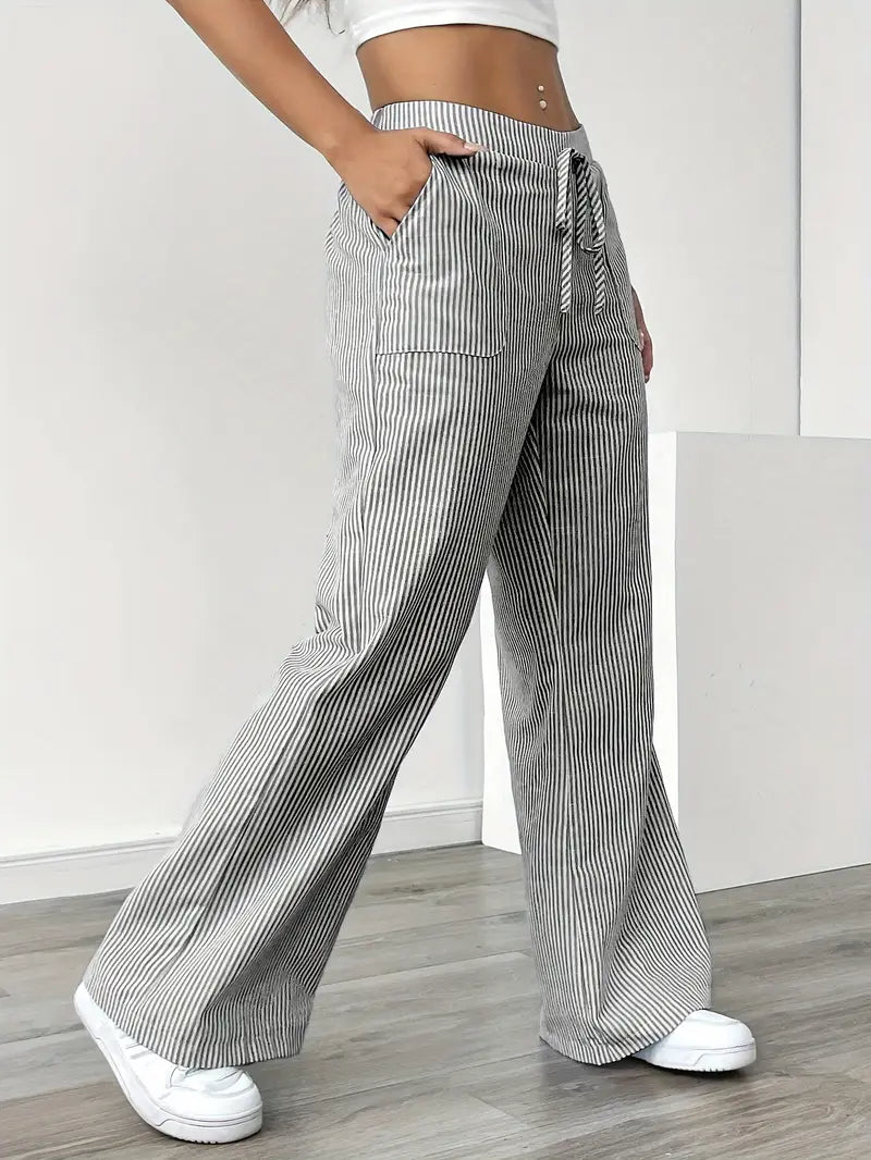 Modern Casual Pants With Pockets