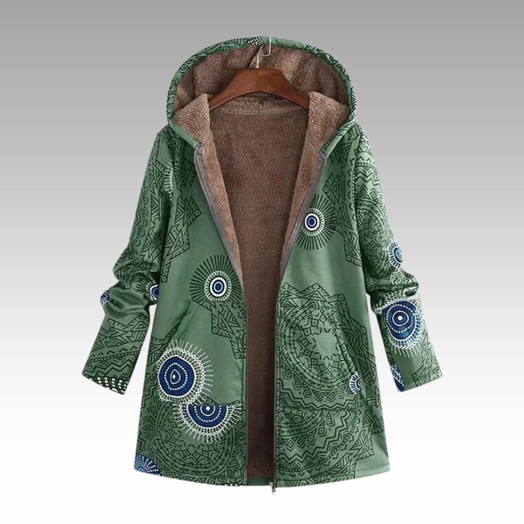 Warm and Soft Hooded Jacket