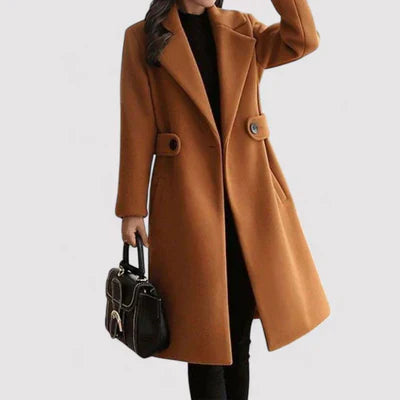 Classy Long Trench Coat with Belt