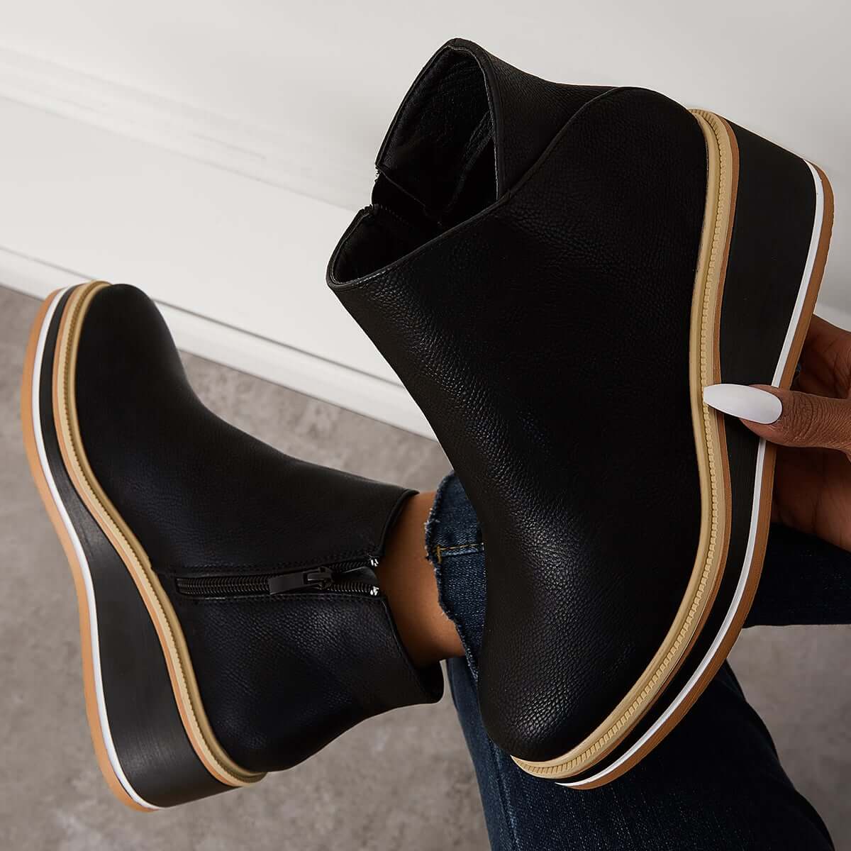 Elegant Orthopedic Ankle Boots for Women