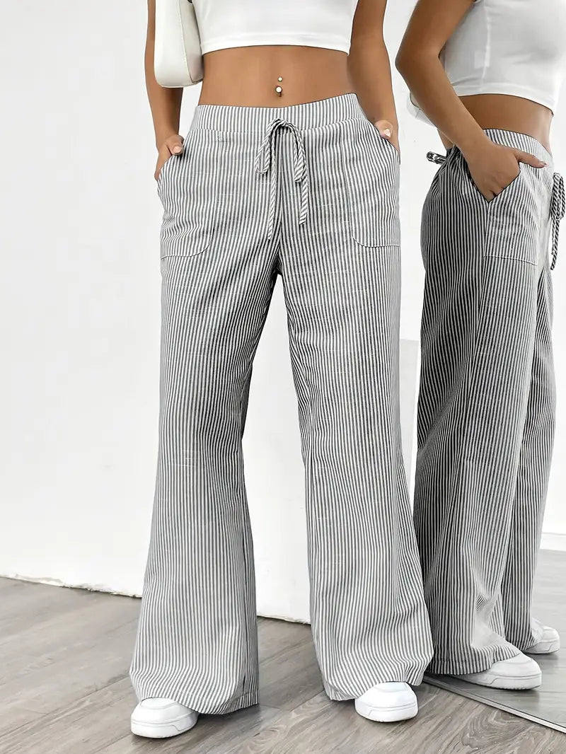 Modern Casual Pants With Pockets