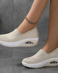 Comfy Air Breathable Slip-On Sneakers for Women