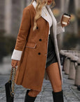Refined Caly Collar Women's Overcoat