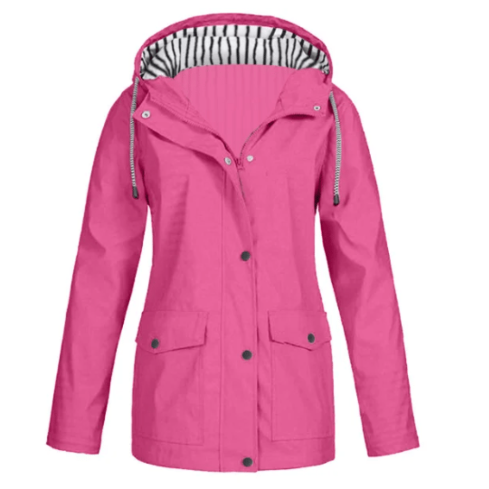 Stylish Women&#39;s Waterproof Raincoat